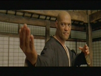 The Matrix - I Know Kung Fu Battle Scene.mpg
